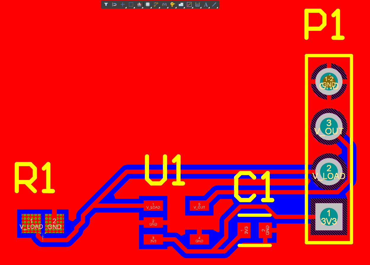 Current sensing PCB layout